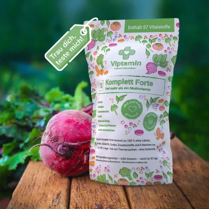 Viptamin Complete Forte in polvere, 585gr 30 porzioni